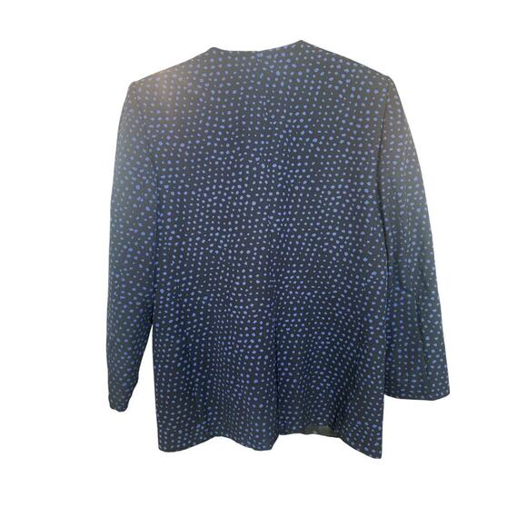 Valentino Garavani Miss V Vintage Blazer Size 12 black - Picture 2 of 9